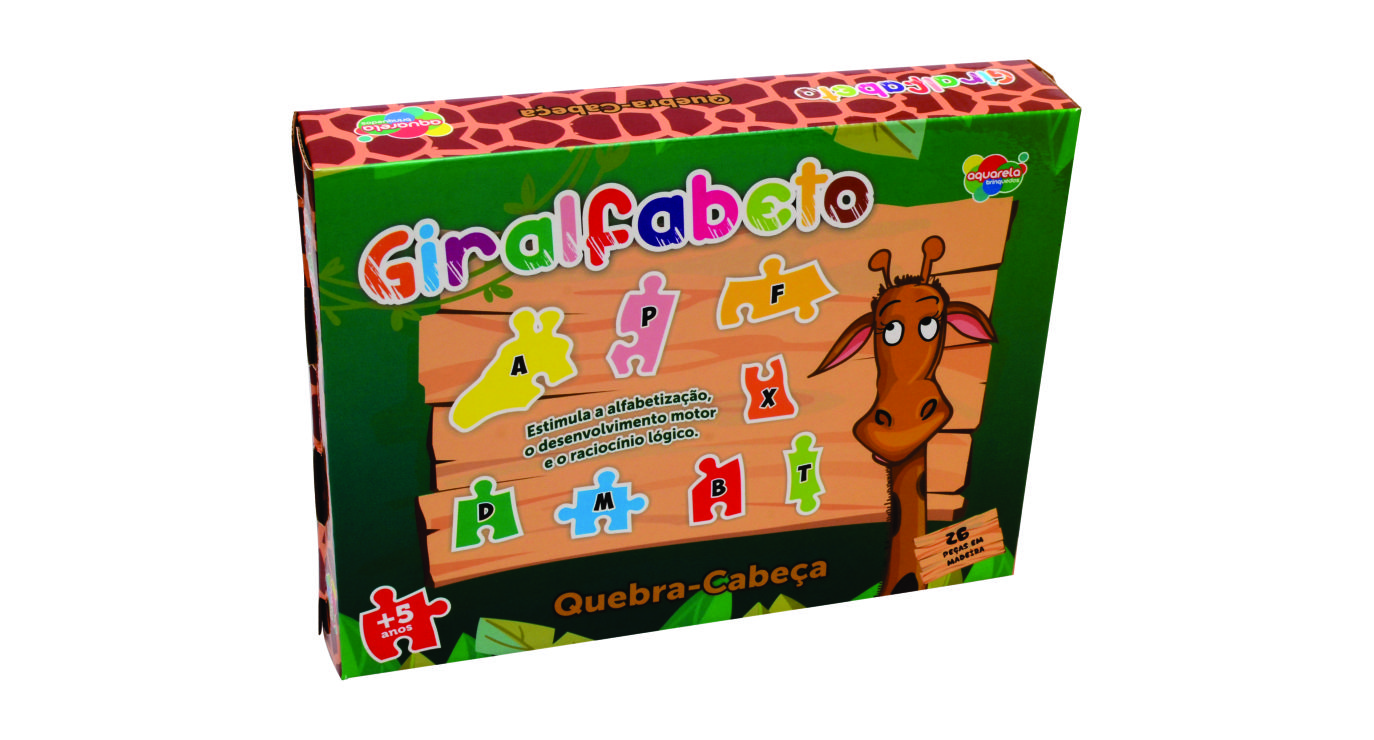 Jogo Quebra-cabeça 72 peças Mágico de Oz Aquarela Brinquedos - Magazine  Stock