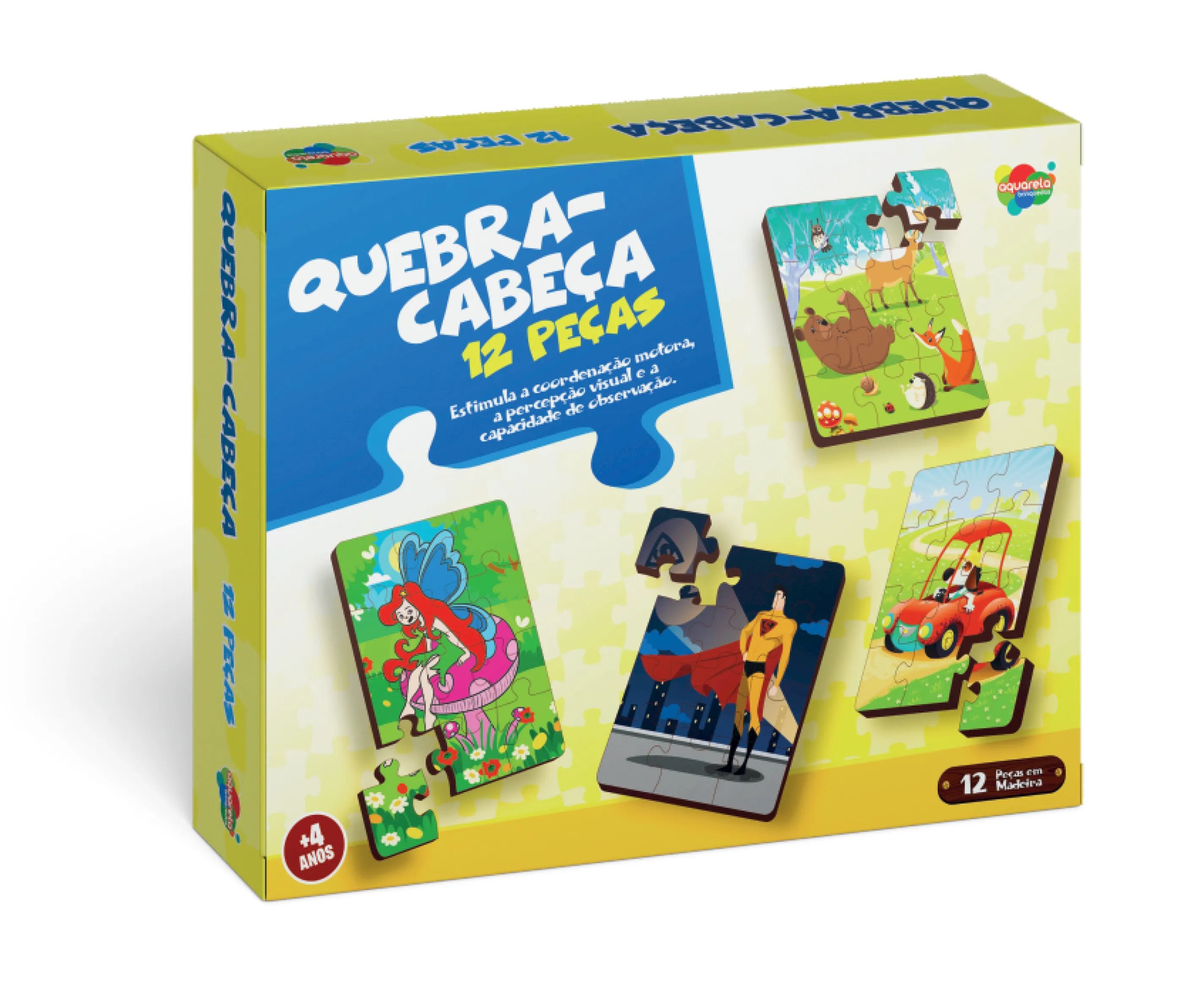 Quebra-Cabeça 12 Peças