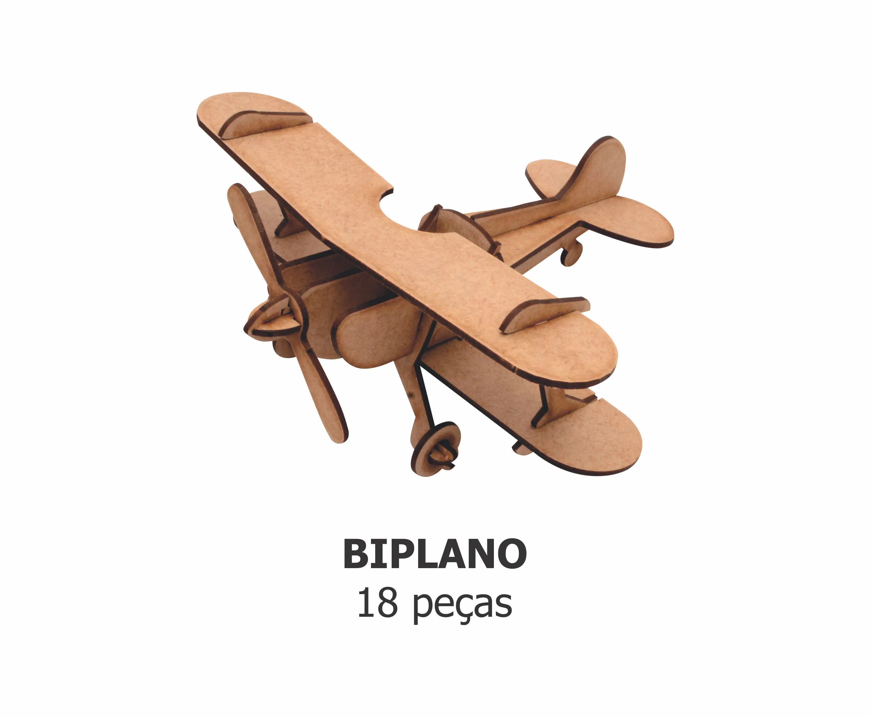Aviões - Quebra-Cabeça 3D