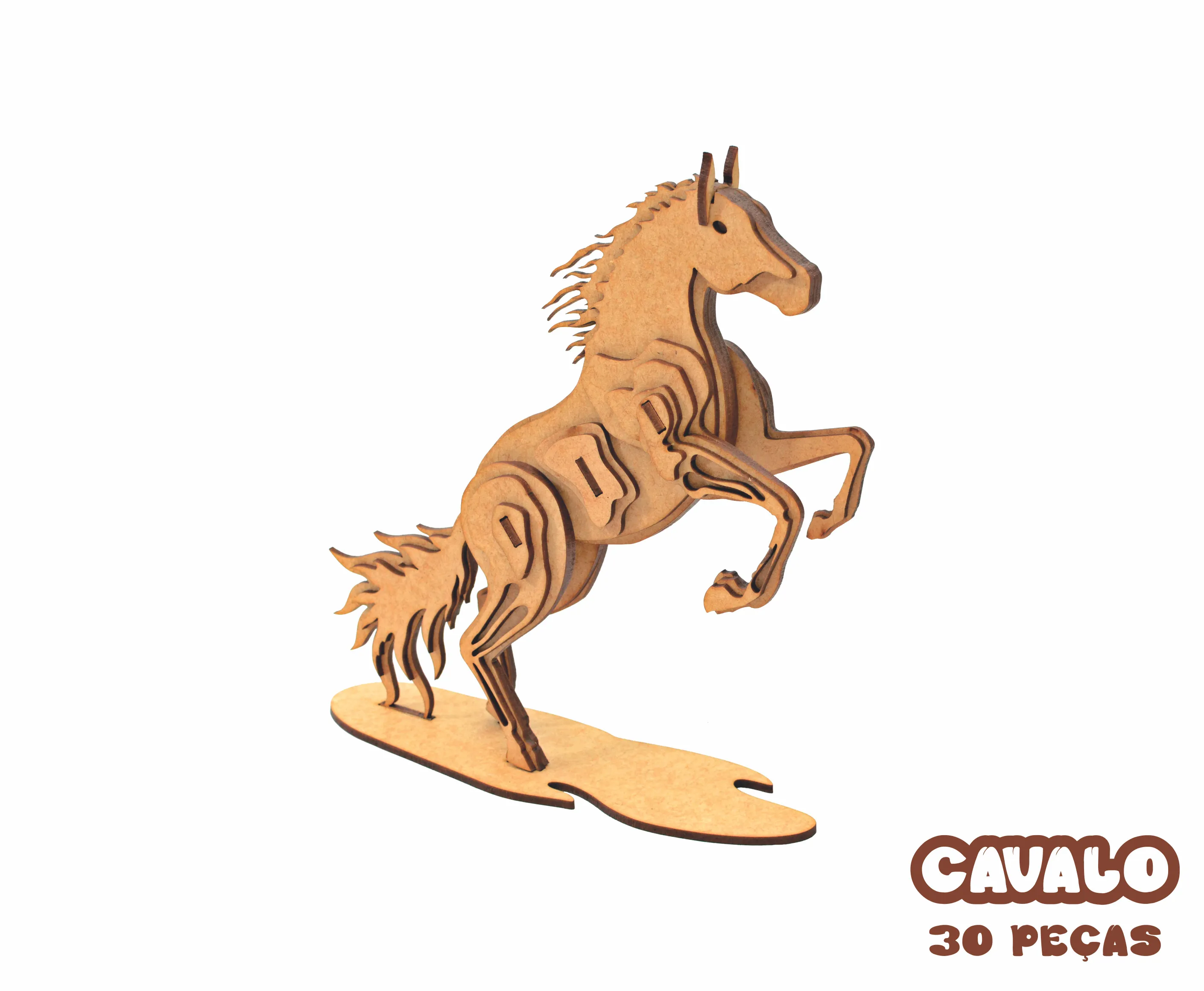 Animais - Quebra-Cabeça 3D