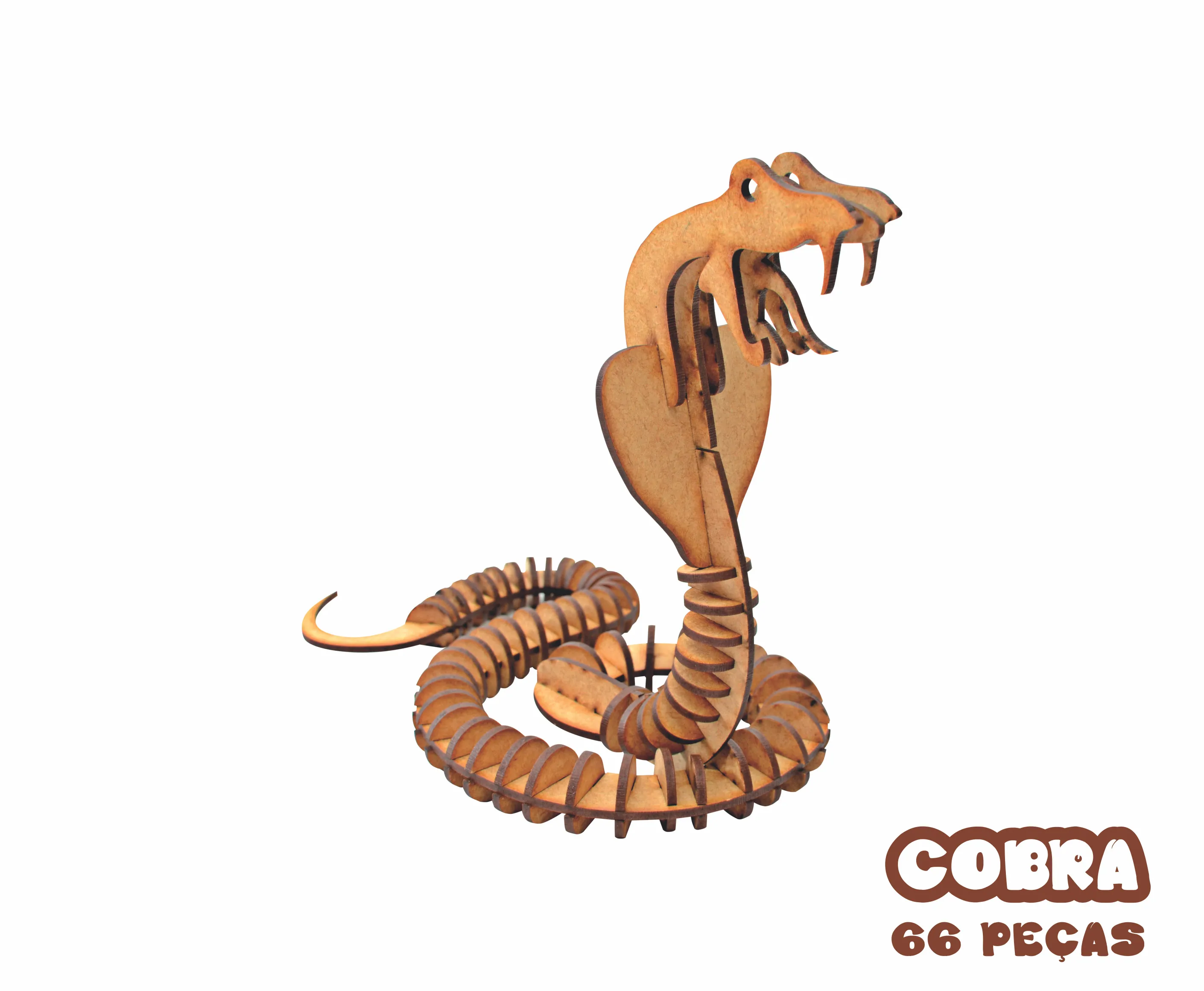 Animais - Quebra-Cabeça 3D