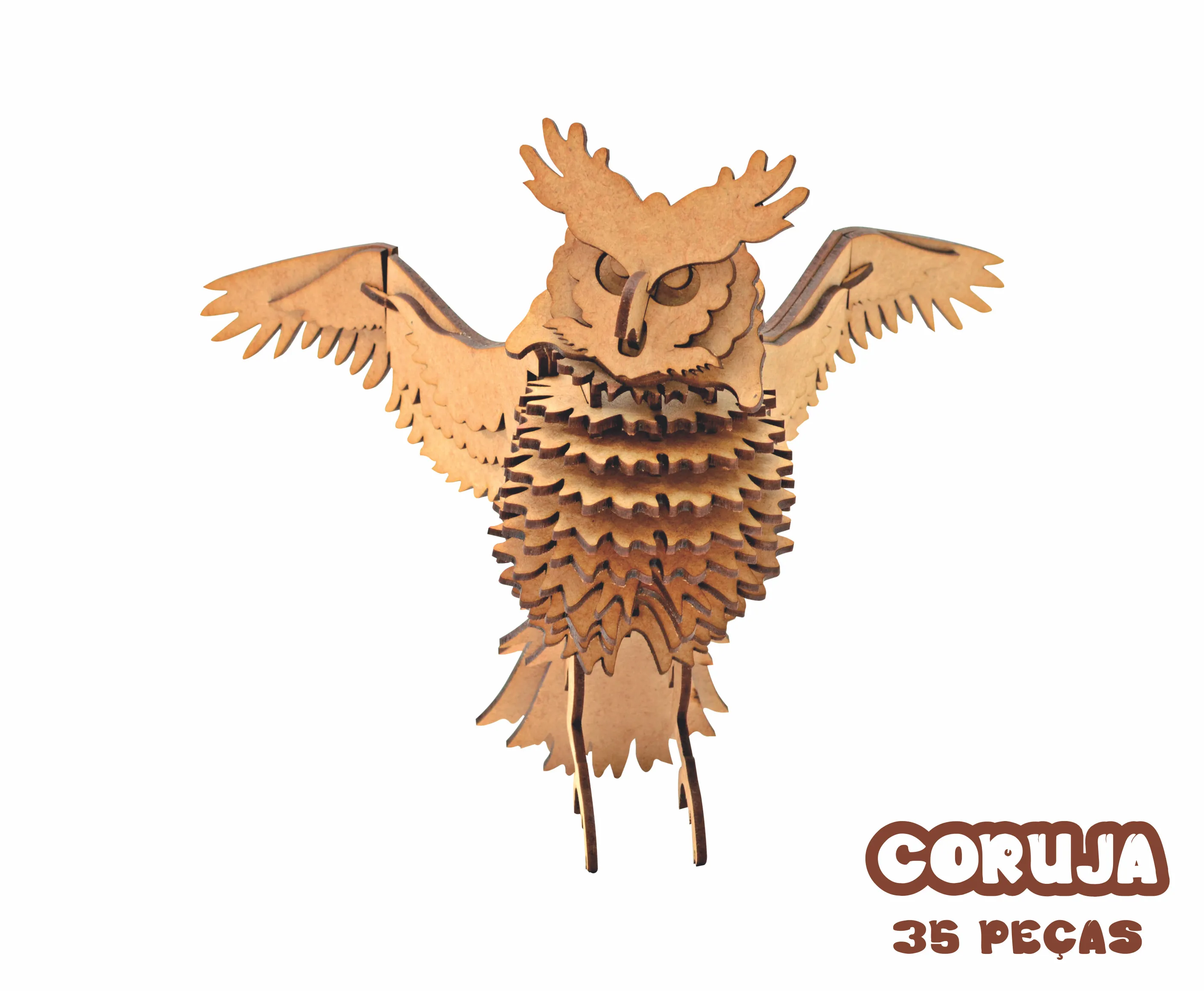 Animais - Quebra-Cabeça 3D