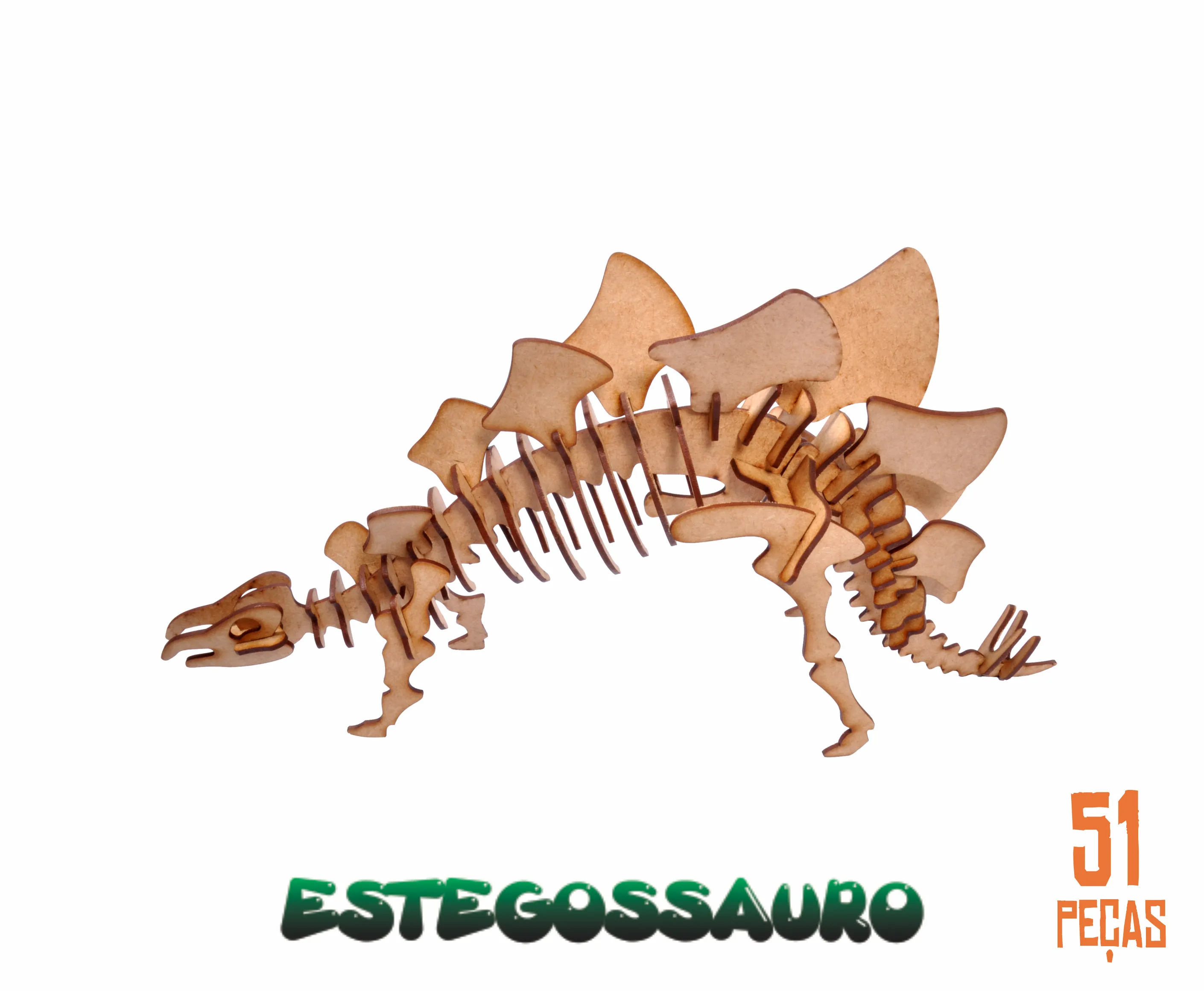 Dinossauros - Quebra-Cabeça 3D
