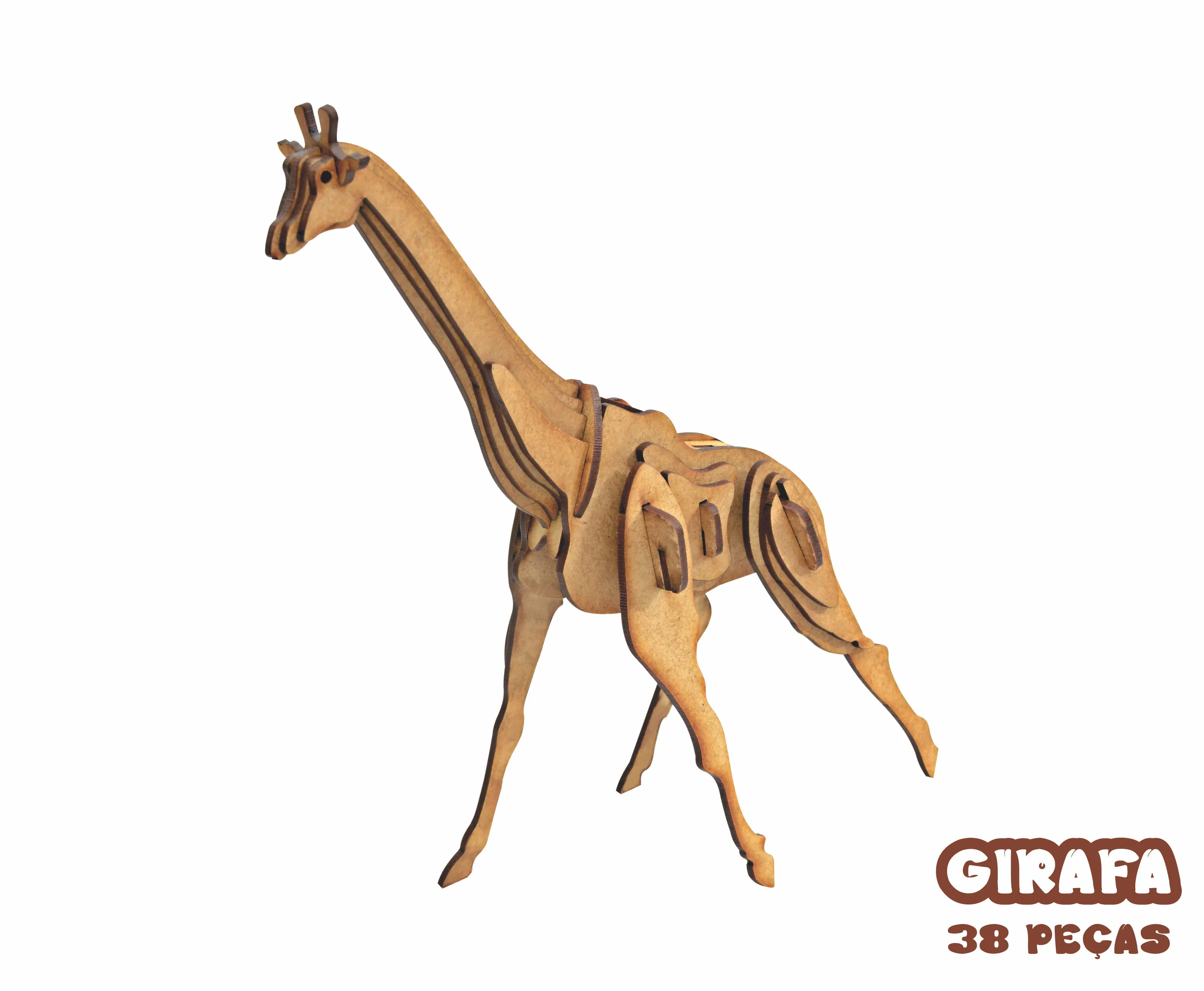 Animais - Quebra-Cabeça 3D