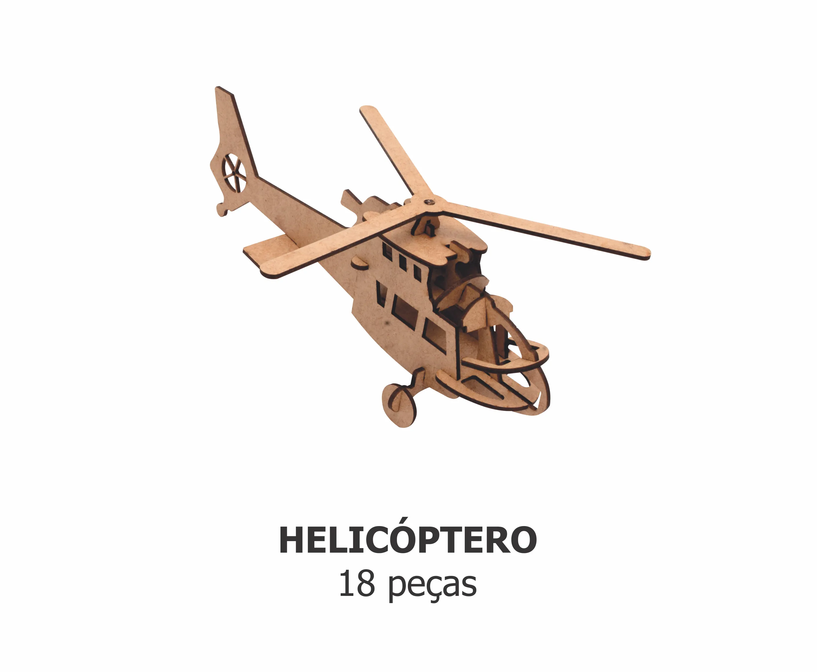 Aviões - Quebra-Cabeça 3D