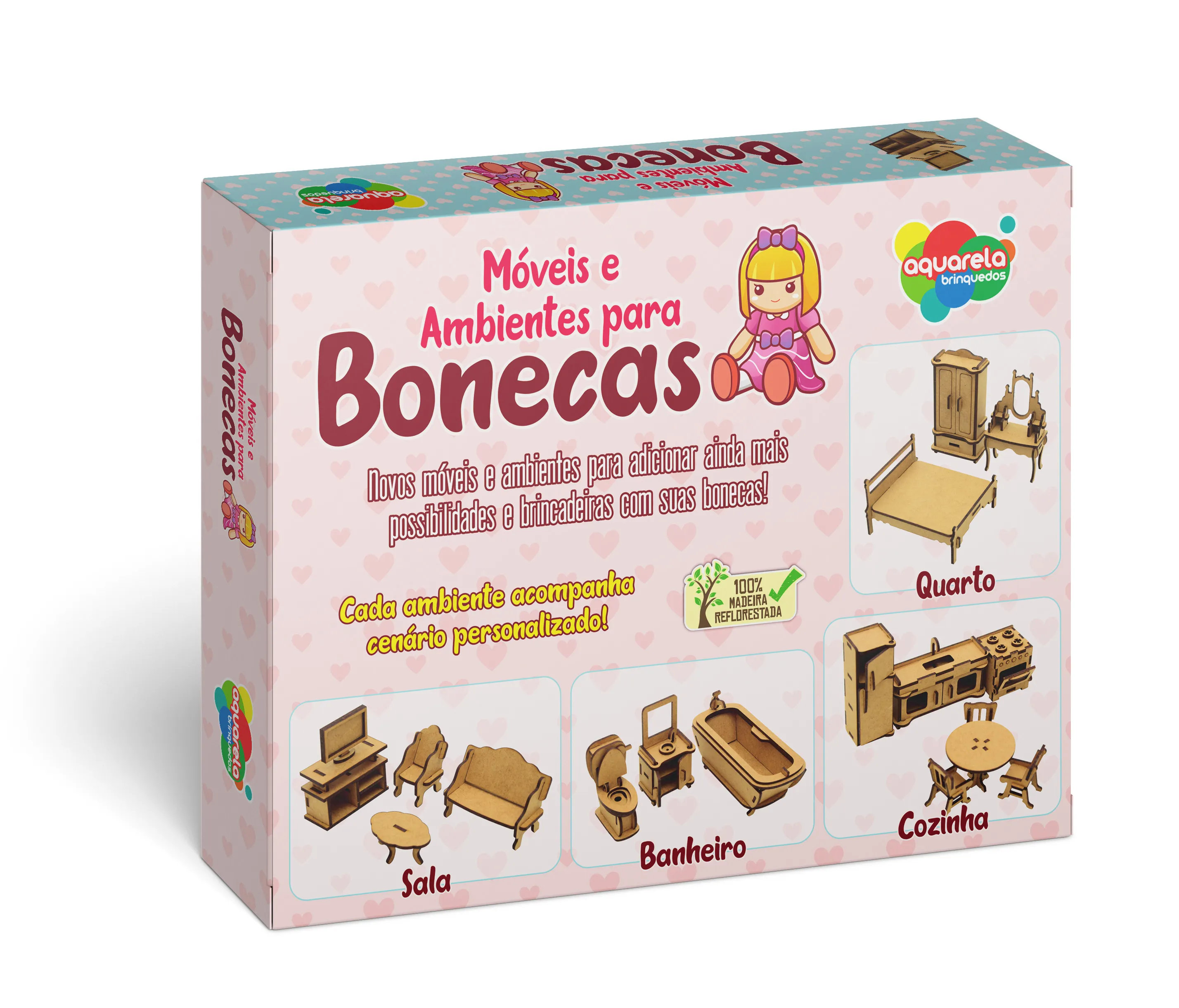 Móveis e Ambientes para Bonecas
