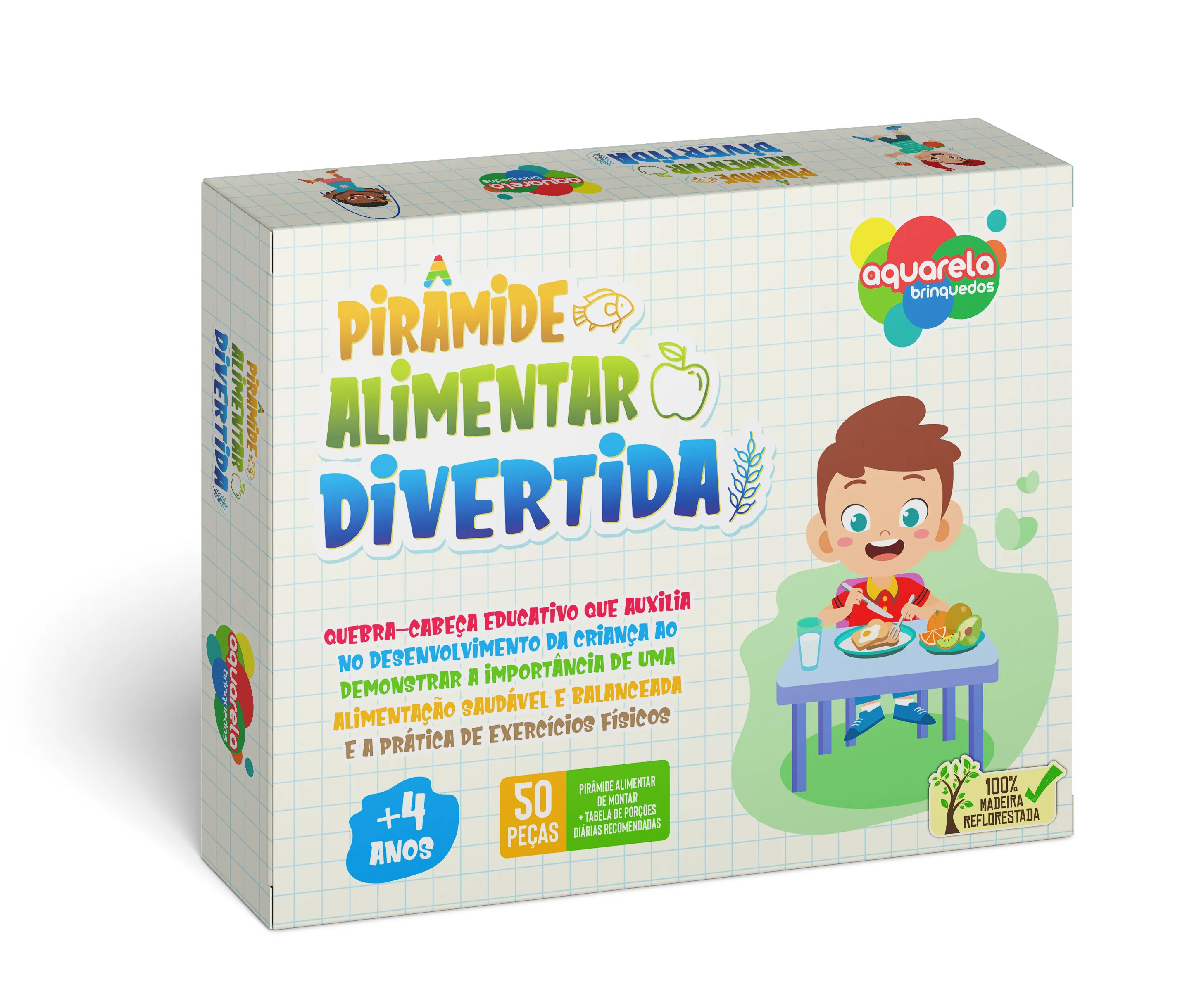Pirâmide Alimentar Divertida