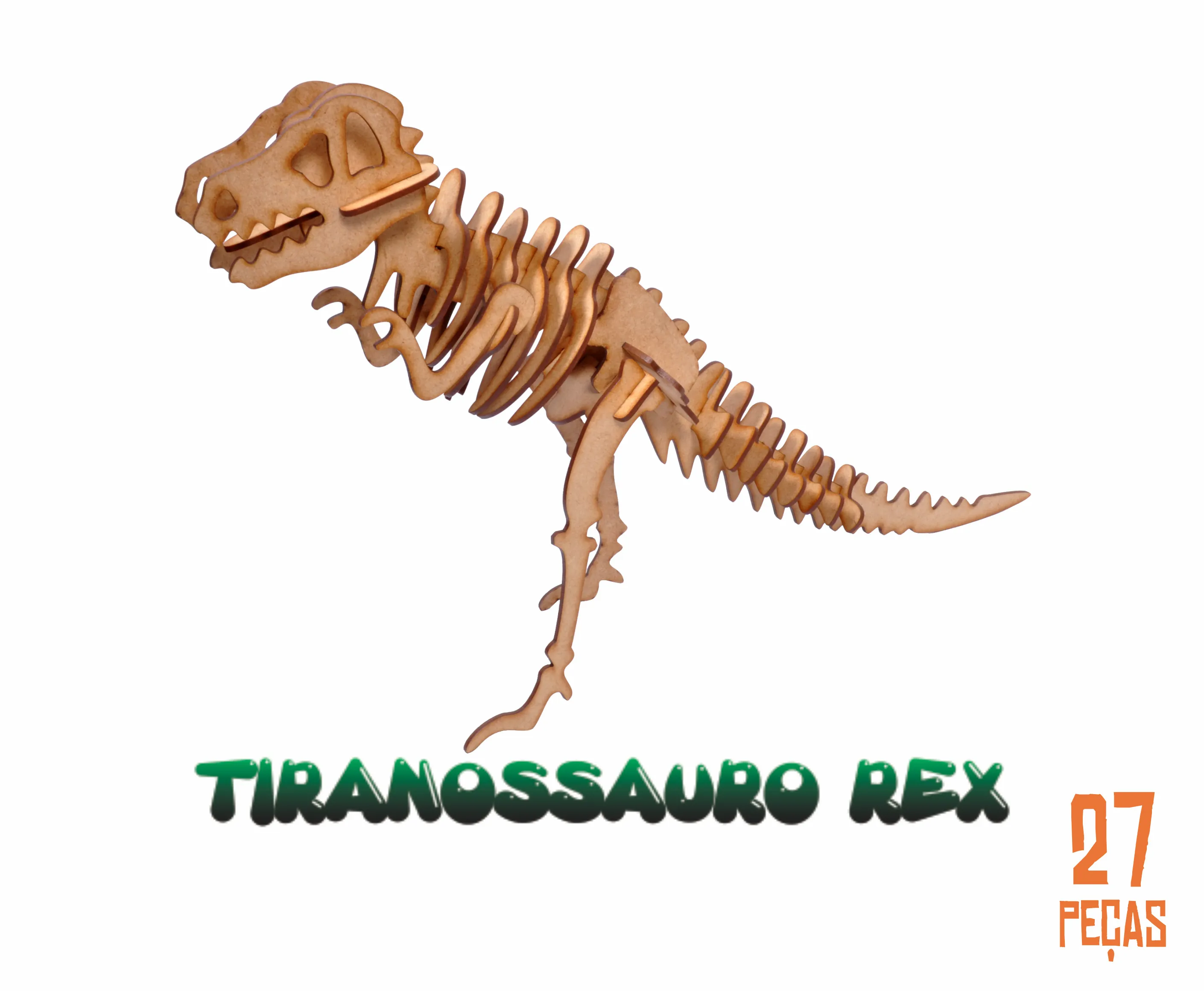 Dinossauros - Quebra-Cabeça 3D