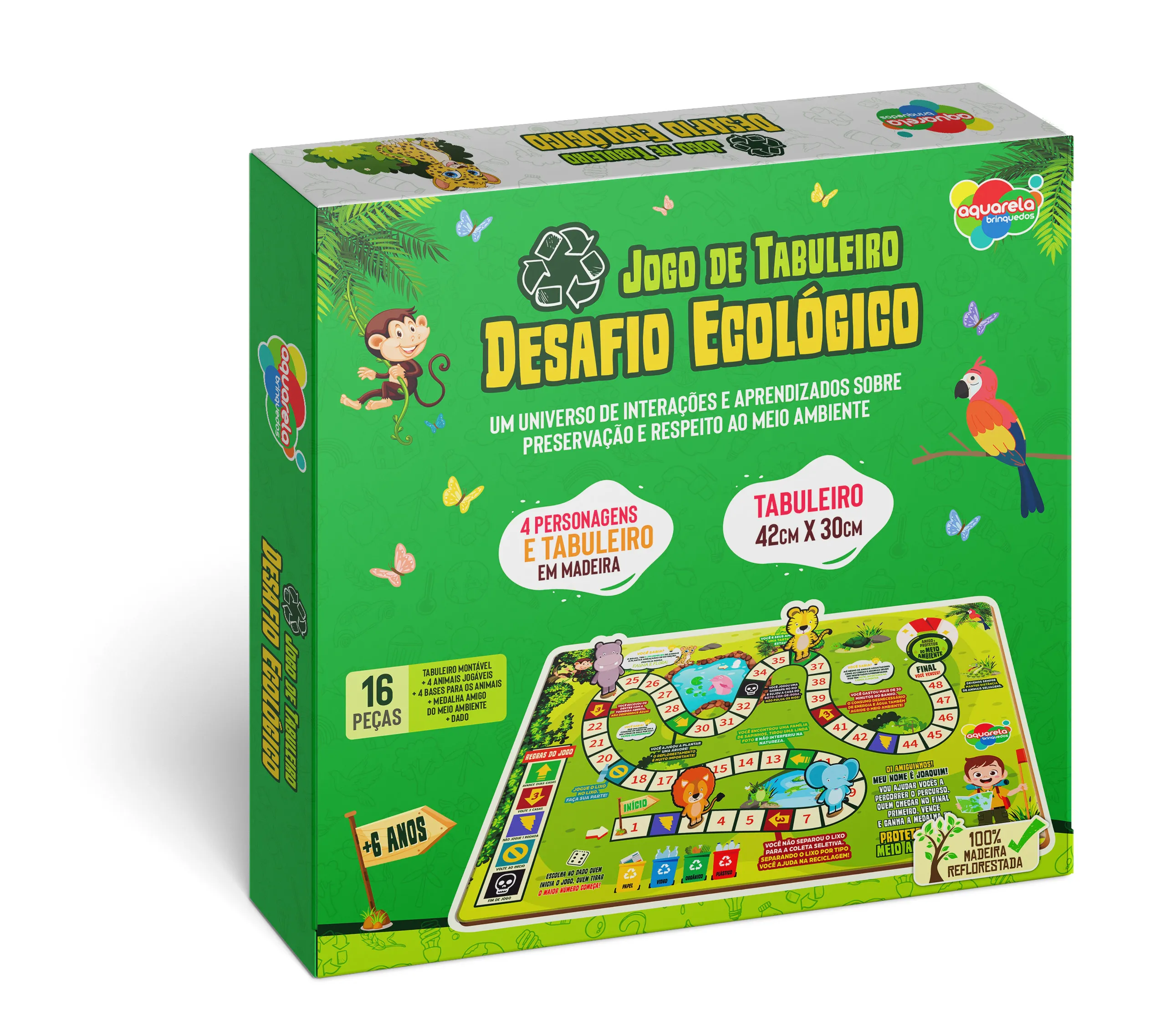 Desafio Ecológico - Jogo de Tabuleiro