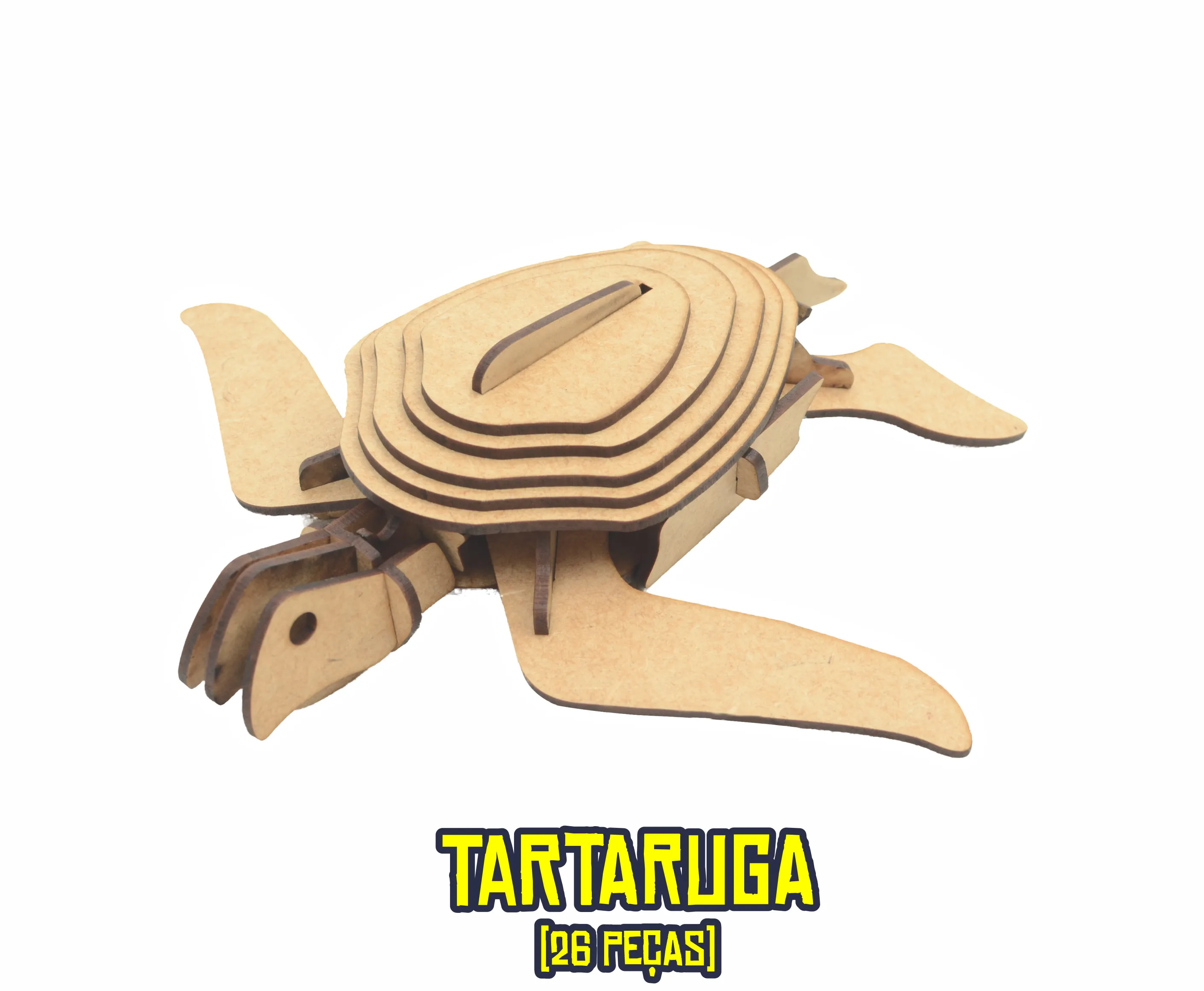 Animais Marinhos - Quebra-Cabeça 3D