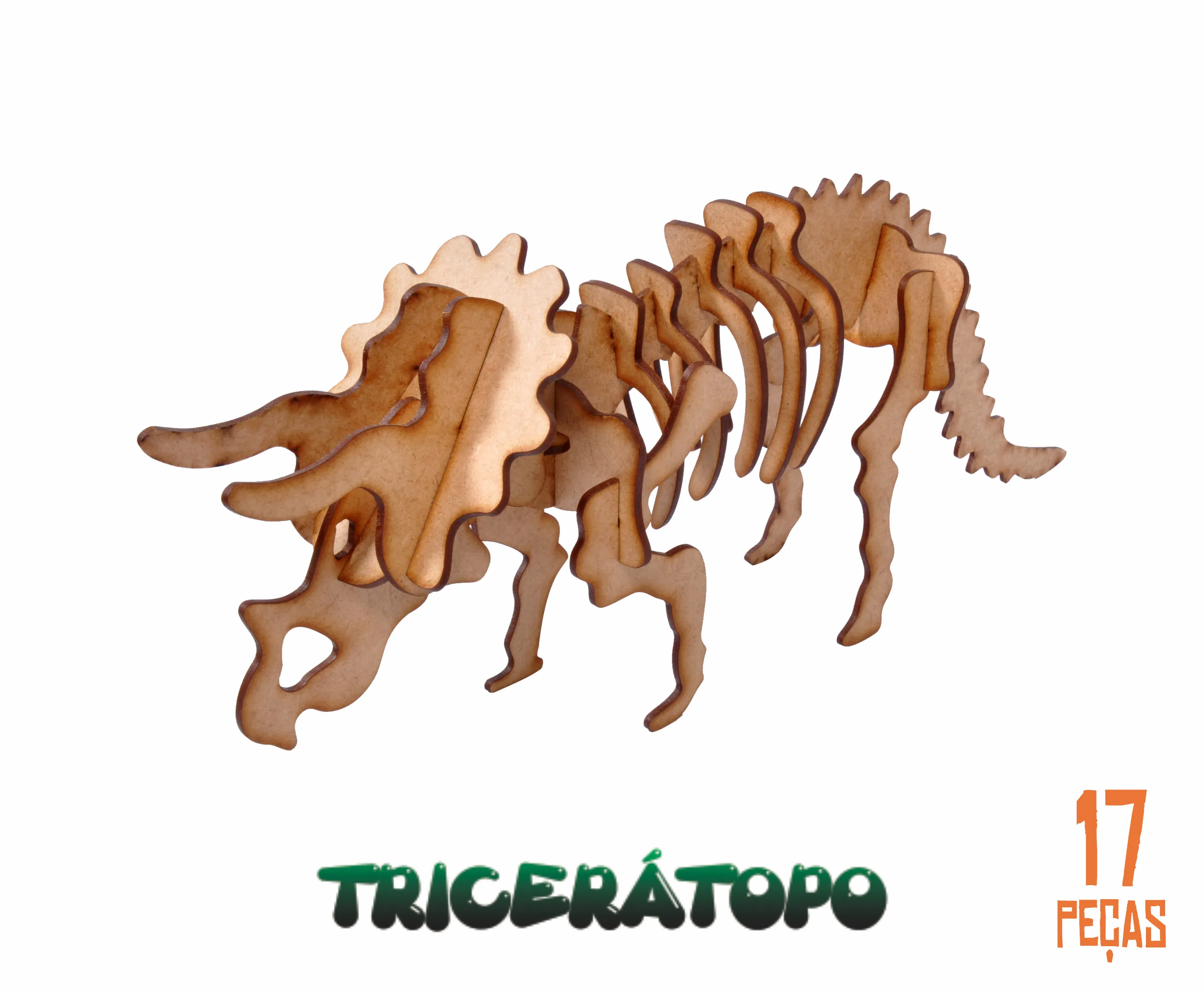 Dinossauros - Quebra-Cabeça 3D