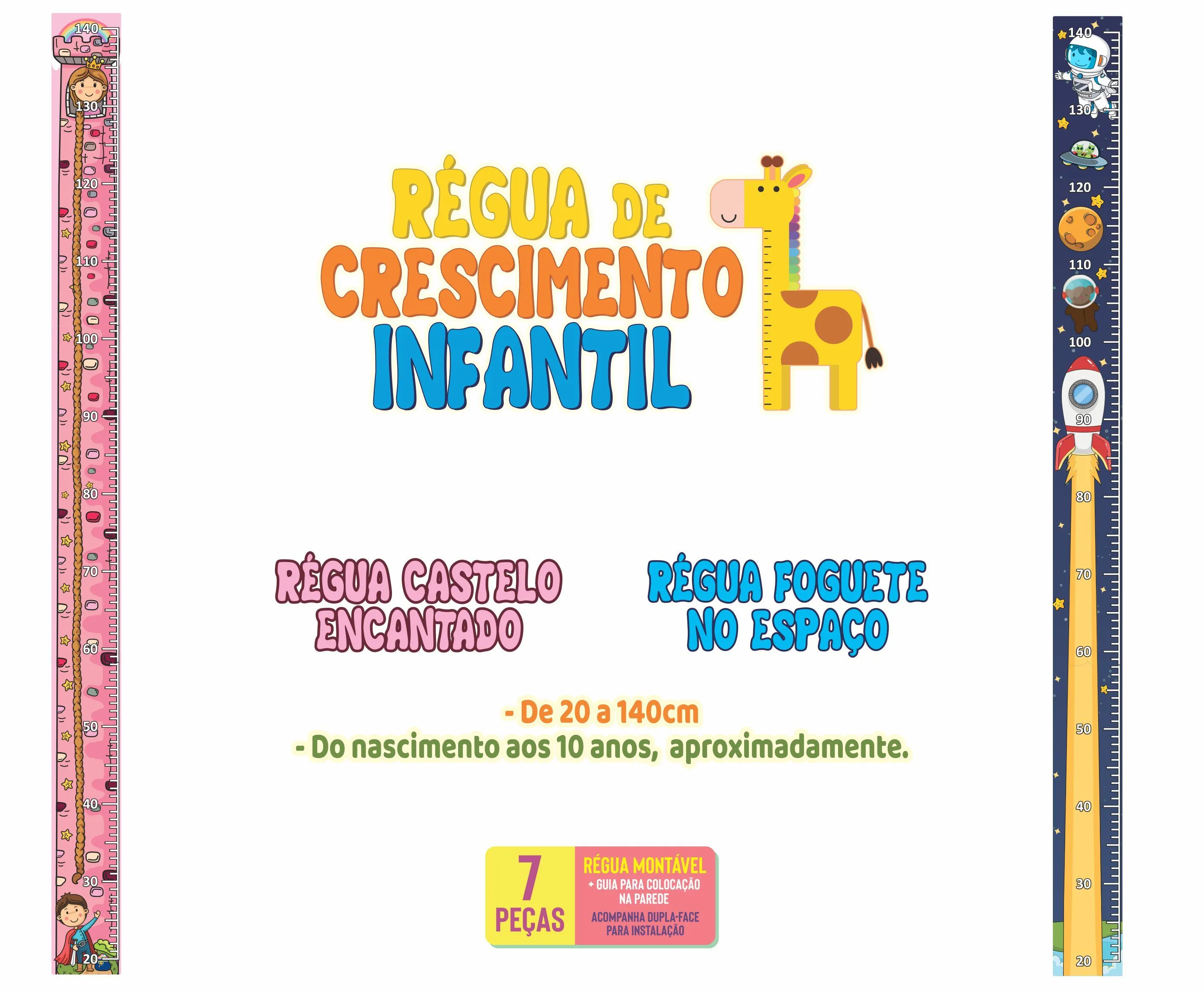 Régua de Crescimento Infantil